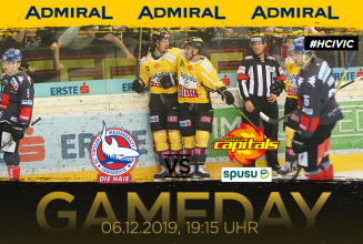 HEUTE 19:15 Uhr | Innsbruck - spusu Vienna Capitals