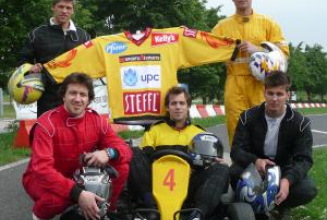 Spitzenplatz für „Team Vienna Capitals“ bei Wien Holding Kart Trophy