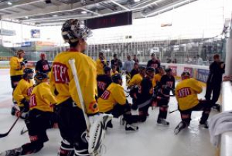 Vienna Capitals haben Eistraining aufgenommen