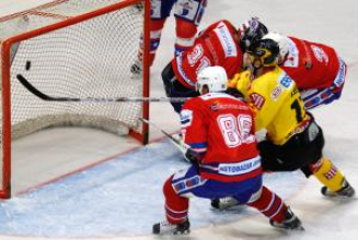 Vienna Capitals gewinnen erstes Testspiel gegen Trebic mit 5:3