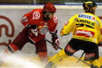 Vienna Capitals feiern 5:3-Sieg in Jesenice