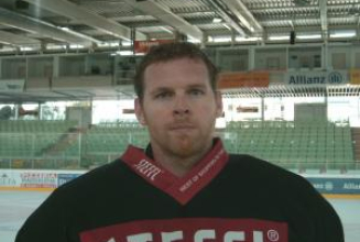 1. Training von  Sebastien Charpentier bei den Vienna Capitals
