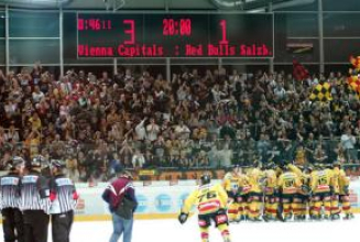 Capitals kämpften Meister Salzburg mit 3:1 nieder