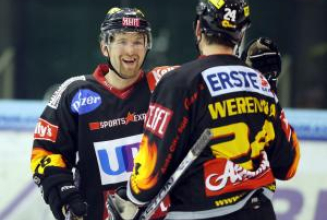 Vienna Capitals gewinnen in Graz 5:2