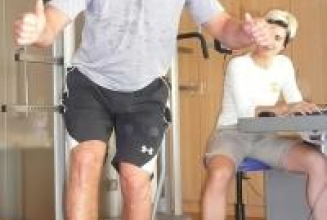 Caps schwitzen bei Fitness-Tests