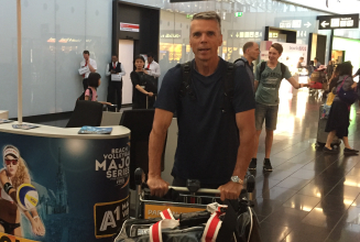 Neo-Head-Coach Dave Cameron in Wien gelandet