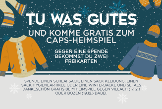 Caps-Charity | Warme Sachen für die Wärmestube Nord