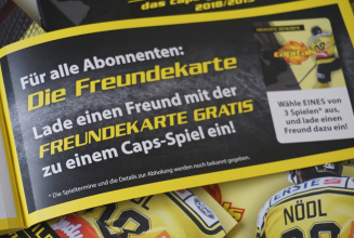 Doppelter Jubel! Mit der Caps-Freundekarte!