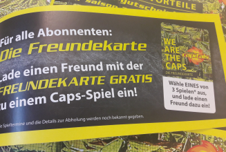 Für AbonnentInnen: Hol Dir Deine Caps-Freundekarte