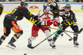 spusu Vienna Capitals bei Meister Salzburg gefordert