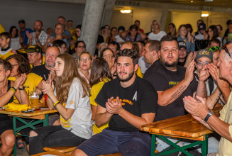 Das war der Team Presentation Fan Day