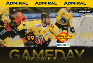 HEUTE 19:15 Uhr | Graz - spusu Vienna Capitals