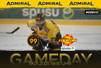 HEUTE 19:15 Uhr | Graz - spusu Vienna Capitals