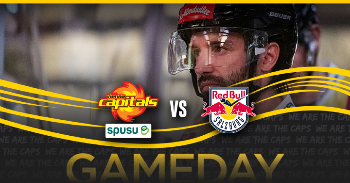 Big Game Alert: spusu Vienna Capitals vs EC Red Bull Salzburg