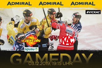 HEUTE 19:15 Uhr | spusu Vienna Capitals – EC-KAC