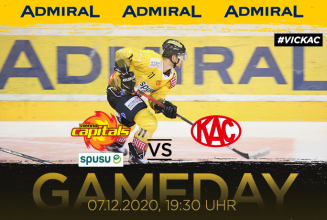 HEUTE 19:30 Uhr | spusu Vienna Capitals – KAC