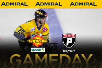 HEUTE 19:15 Uhr | spusu Vienna Capitals - Pioneers Vorarlberg