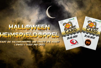 Halloweendoppel-Abo | Die nächsten beiden Heimspiele