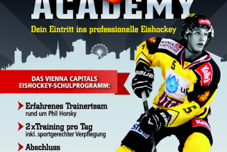 Caps gründen die Vienna-Capitals-Hockey-Academy