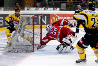 Eishockeyfest in Kagran – Capitals besiegen KAC vor Rekordkulisse mit 5:1