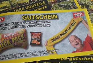 Gutschein zücken und Kelly's Chips knabbern