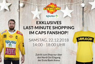 Caps-Fanshop heute geöffnet