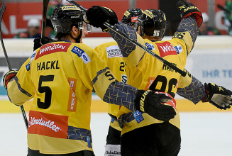 spusu Vienna Capitals besiegen Straubing im Shootout