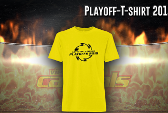 Das Caps Play-Off-T-Shirt! Ab 23.2. erhältlich!