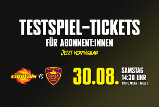 Abonnenten-Vorverkauf für Testspiel gestartet