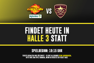 Testspiel gegen Trencin in Halle 3 verlegt!