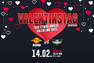 Verbringe den Valentinstag bei den Caps!