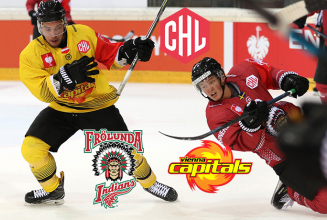 HEUTE 15:00 Uhr: Frölunda Indians – Vienna Capitals