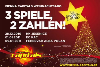 XMAS-Abo der Vienna Capitals