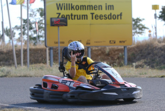 Gelungenes Teambuilding bei der Kart-Trophy