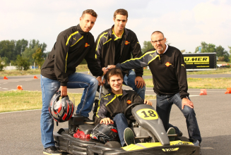 Team Schiechl raste zum Sieg bei der Go Kart Trophy