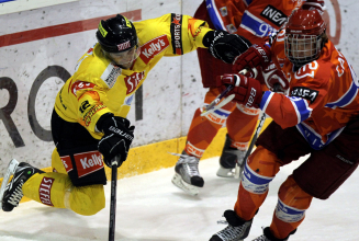 Capitals verlieren trotz starkem Penker- Comeback in Jesenice 2:4