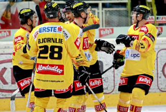 Capitals holen gegen Jesenice mit 7:3 ersten Saisonsieg- Fortier trifft vier Mal