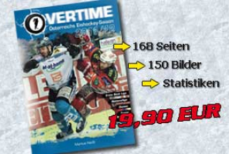 Overtime – Österreichs Eishockey-Saison 2011/12 jetzt in Buchform