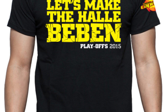 Let's make the Halle beben... mit den Playoff-Shirts 2015
