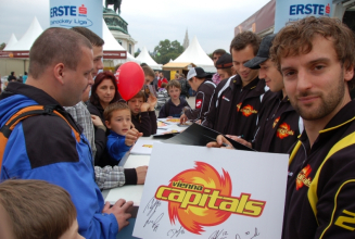 Vienna Capitals beim Tag des Sports