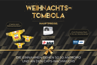 Große Weihnachts-Tombola mit Top-Preisen