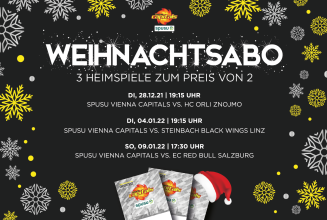 Ab Donnerstag erhältlich: Das Caps-Weihnachtsabo