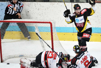 Caps kämpfen Znojmo auswärts 3:1 nieder und stellen in der Serie auf 2:0